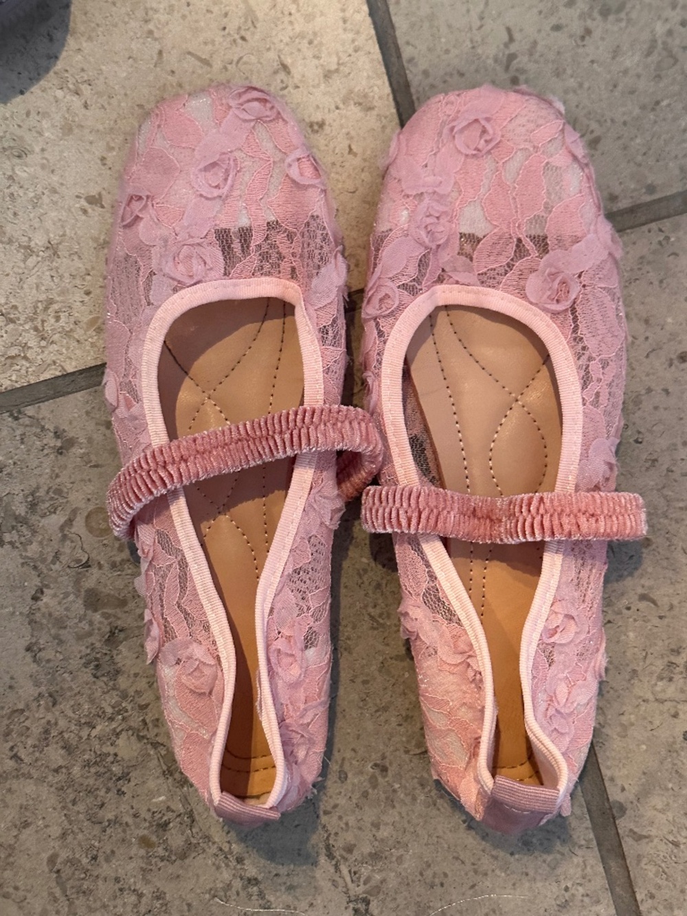Pink Ballet Princess Slipper Shoes